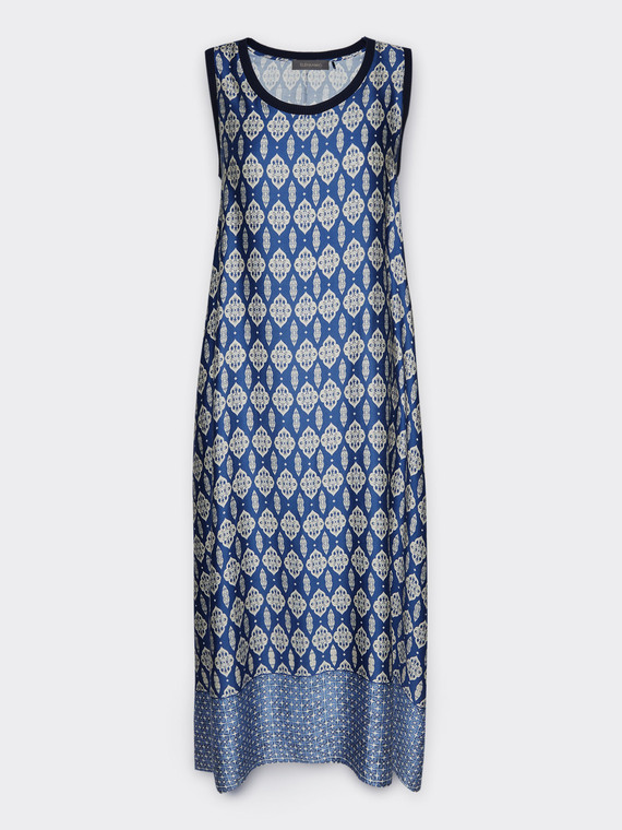Kleid mit Ethno-Druck