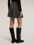 A-line mini skirt in polyviscose image number 1