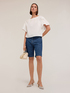 Blouse with drawstring on the sleeves image number 0