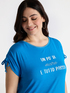 T-shirt brodée en viscose LENZING™ ECOVERO™ image number 3