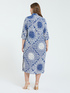 Hemdblusenkleid mit Bandana-Print image number 1