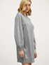 Sweatkleid mit Shiny-Optik image number 2