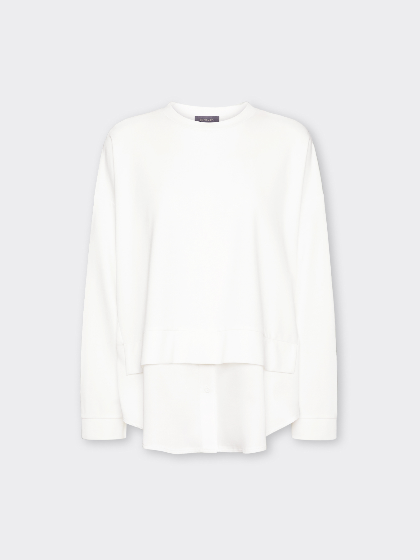 Layering effect sweatshirt image number 4