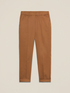 Cotton blend chino pants image number 4