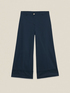 Cotton blend palazzo pants image number 4