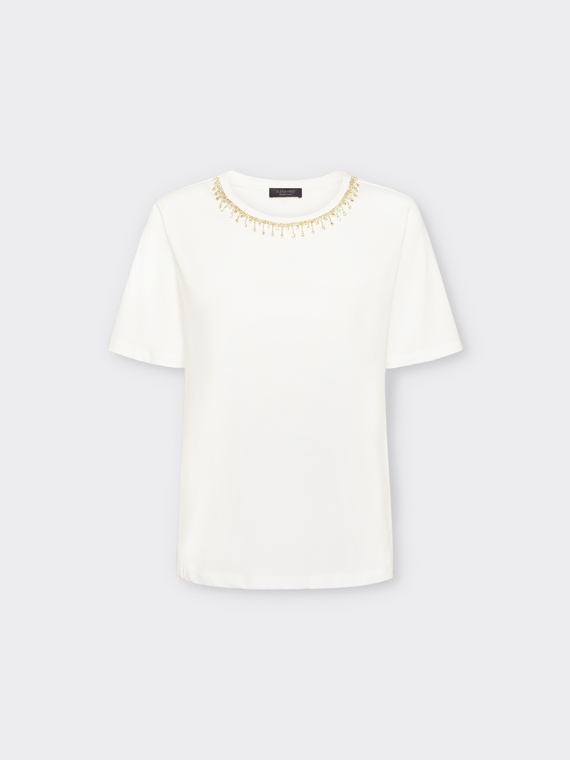 Embroidered T-shirt