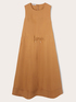 Midi-Kleid aus Baumwolle mit Tunnelzug image number 4