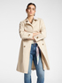Doppelreihiger Trenchcoat aus Gabardine image number 0