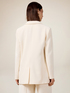 Double-breasted blazer in crepe fabric image number 2