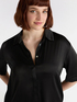 Stretch satin shirt image number 3