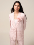 Jacquard blazer with brooch image number 0