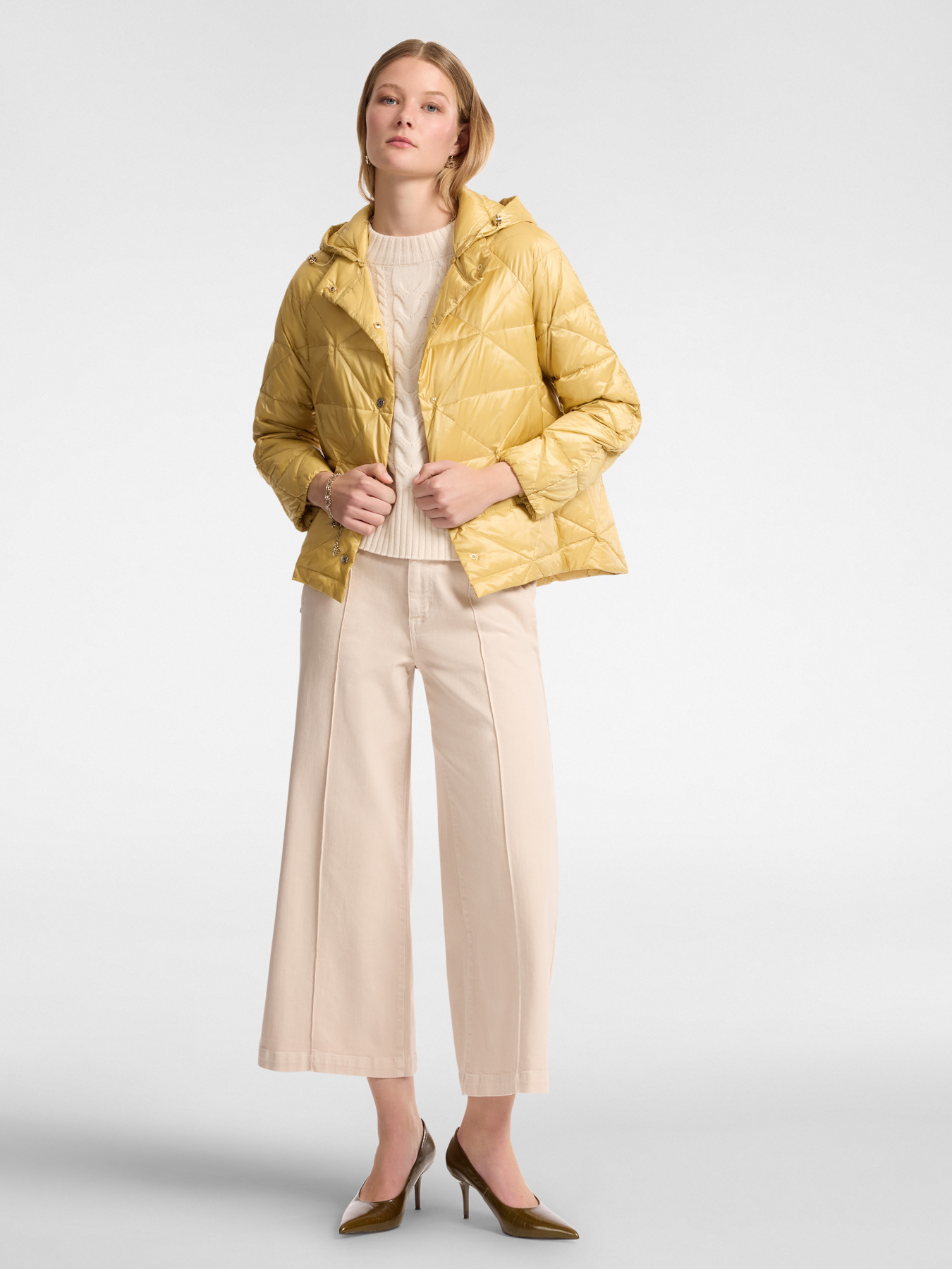 Lightweight quilted down jacket image number 2