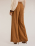 Pantaloni palazzo gessati misto modal image number 1