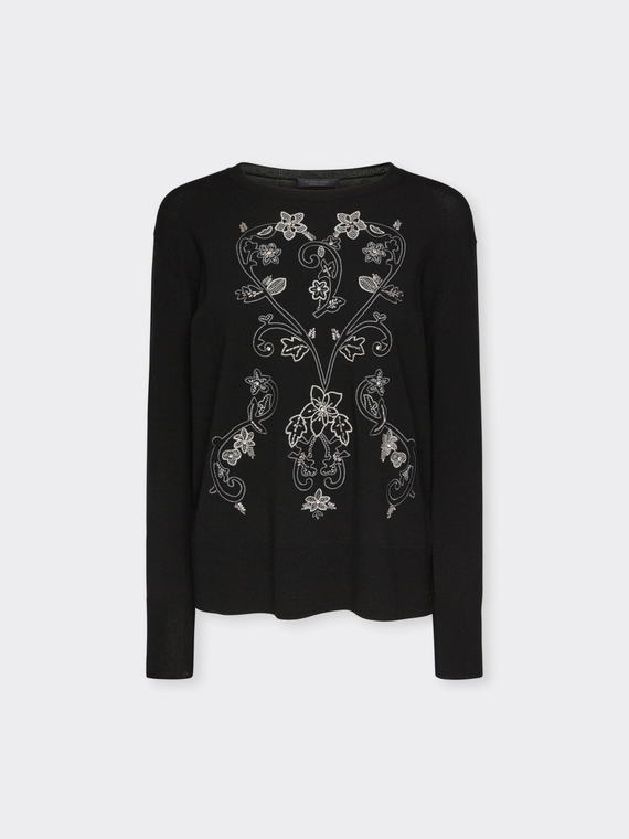 Maglia ricamata