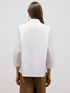 Camisa oversize de popelina con encaje image number 1