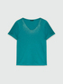 T-shirt with rhinestones image number 4