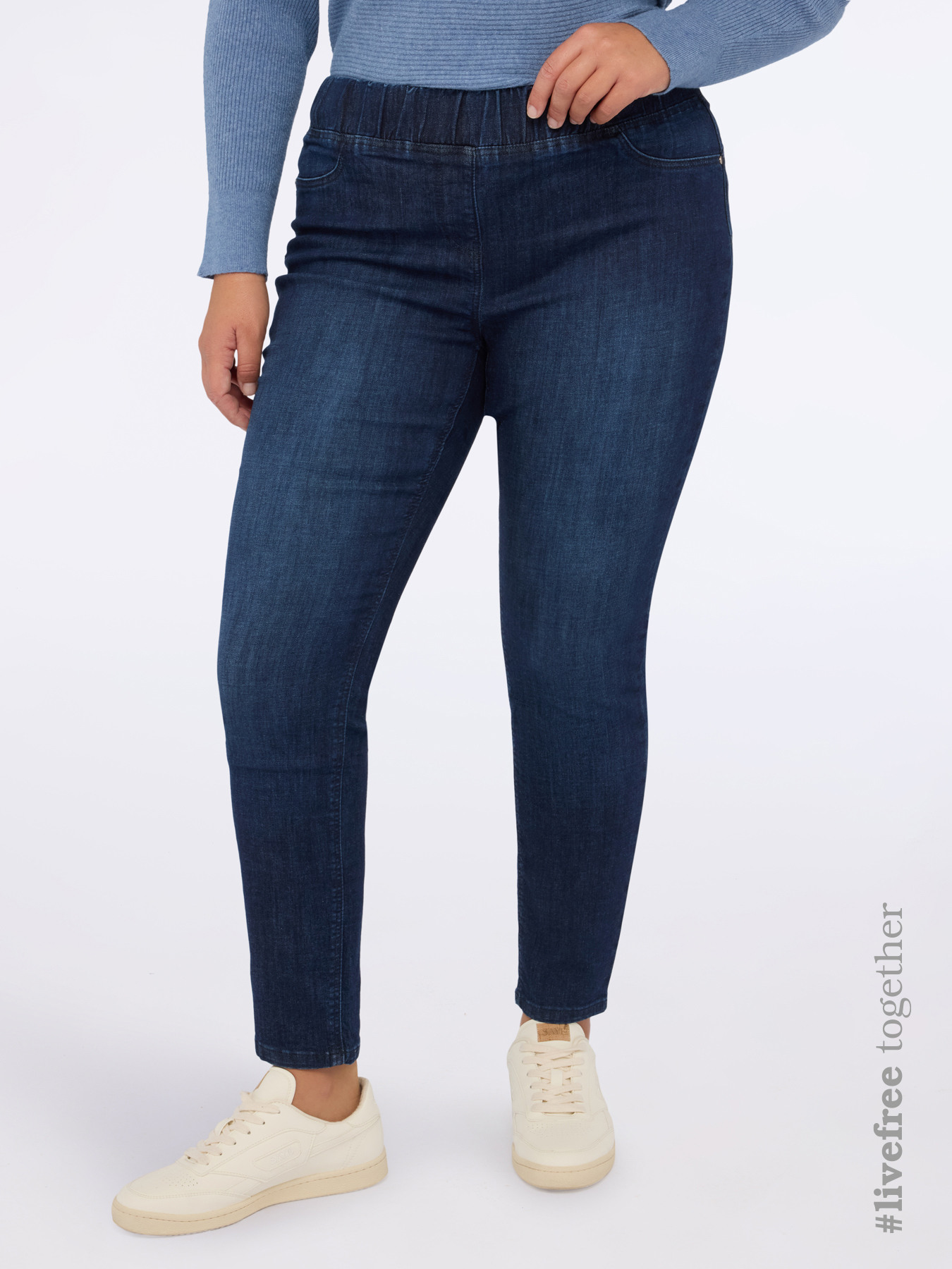 Jeggings aus Baumwoll-Denim-Mix image number 0