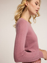 Kaschmir-Pullover mit gerippten Ärmeln image number 2