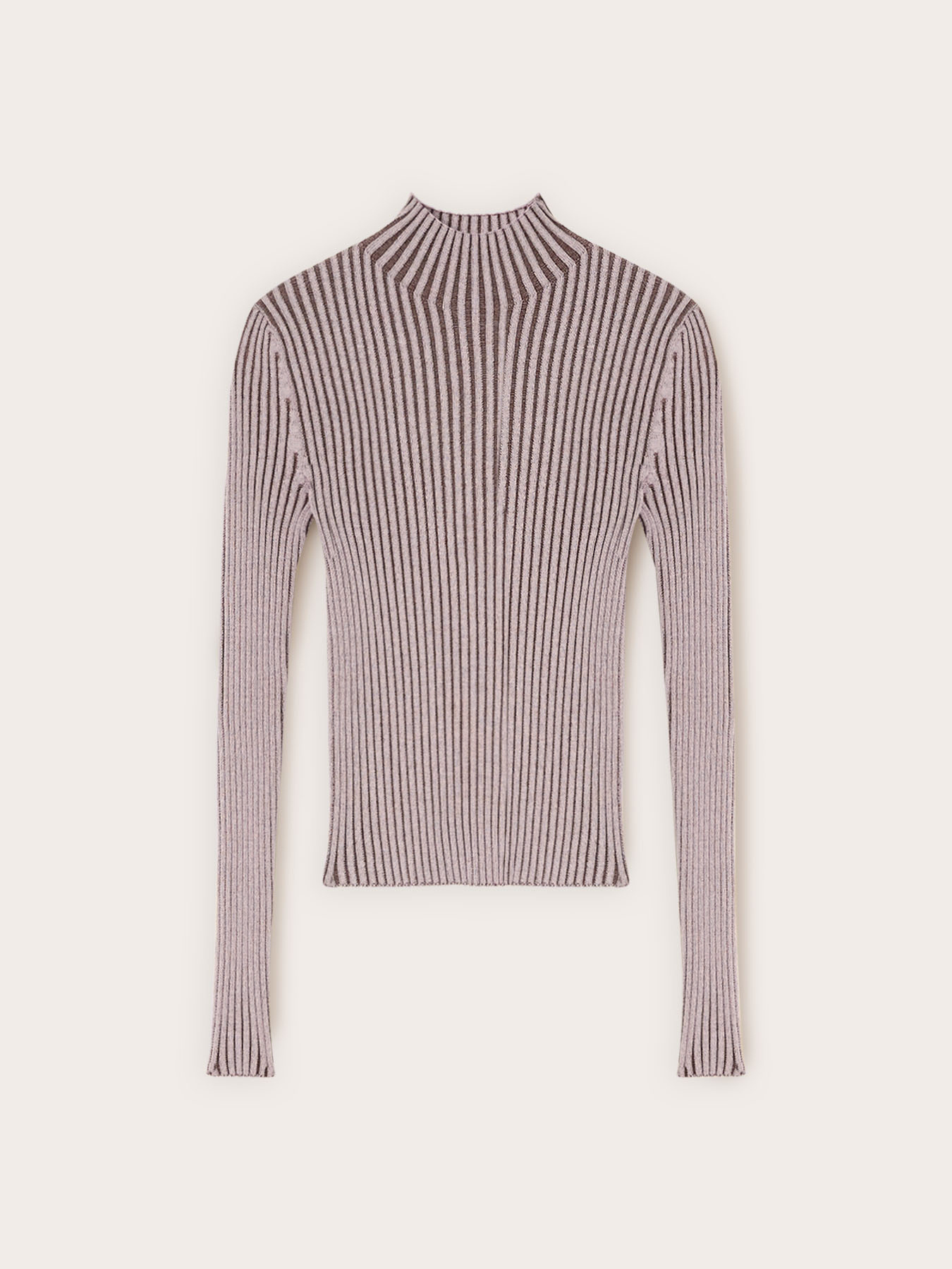 Vanis&eacute; ribbed turtleneck sweater image number 4