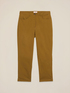 Cotton blend cropped trousers image number 4
