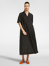 Flared linen dress image number 0