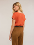 Tricou din două materiale image number 1