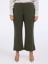 Kick flare trousers in viscose image number 2