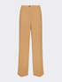 Stretch crepe fabric trousers image number 4
