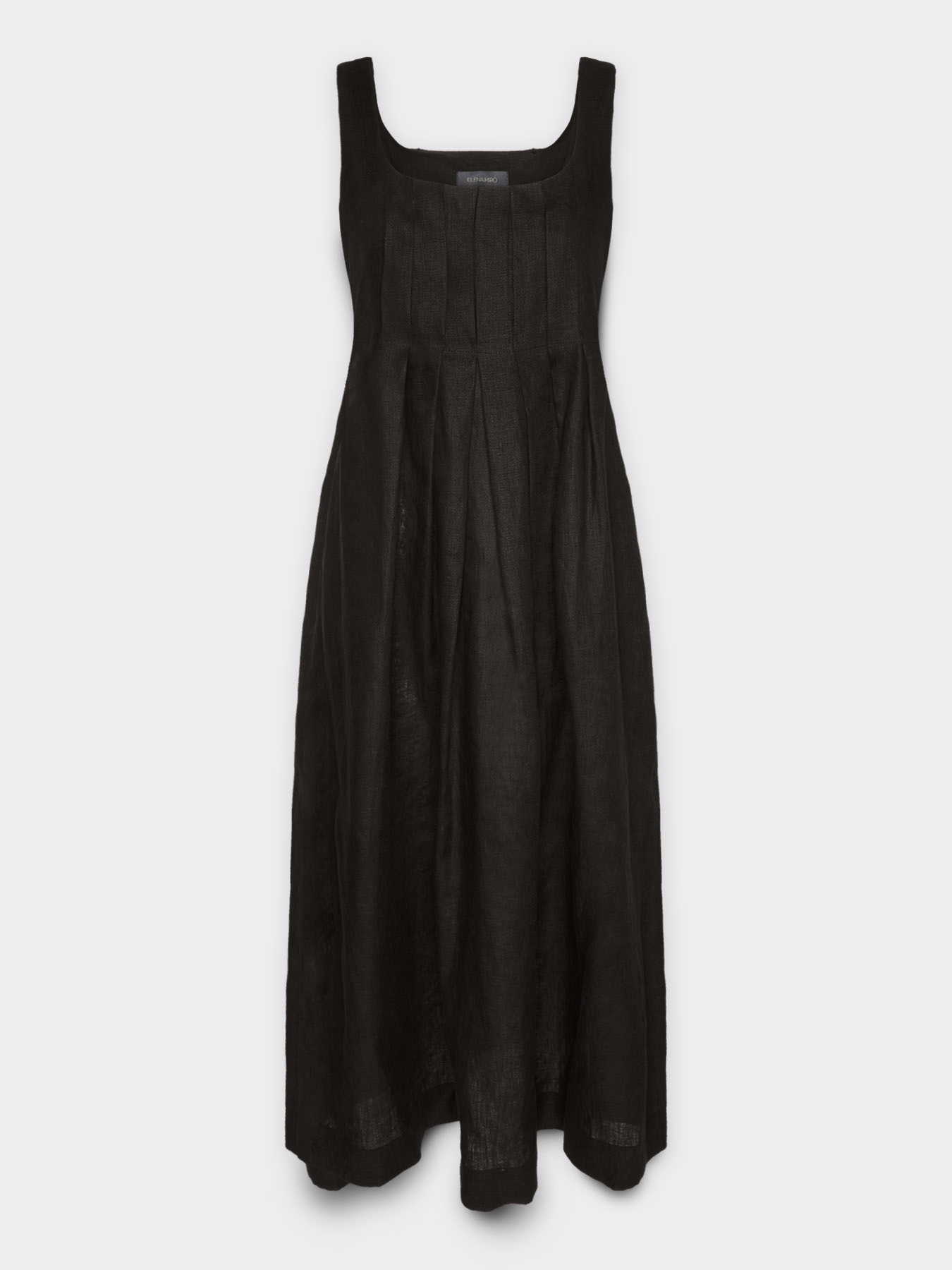 Kleid aus Leinen mit Falte vorn image number 5