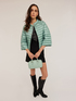 Glossy nylon padded cape image number 2