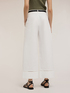 Wide trousers with openwork detail image number 1