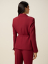 Blazer with jeweled belt image number 1
