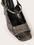 Sandale mit Python-Muster image number 3
