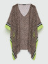Spotted print kaftan image number 6