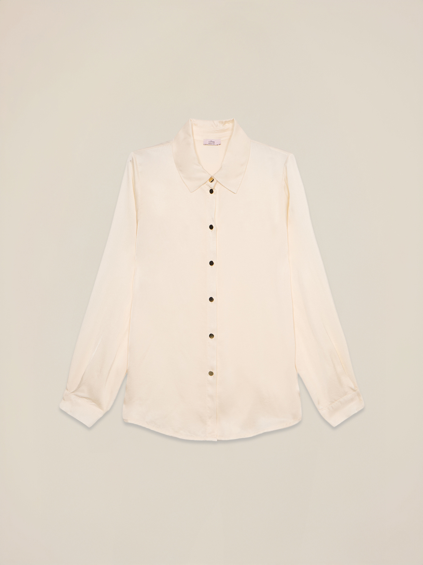 Viscose satin shirt image number 3