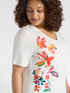 T-shirt with floral print image number 3