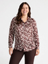 Camisa con estampado maculado image number 0