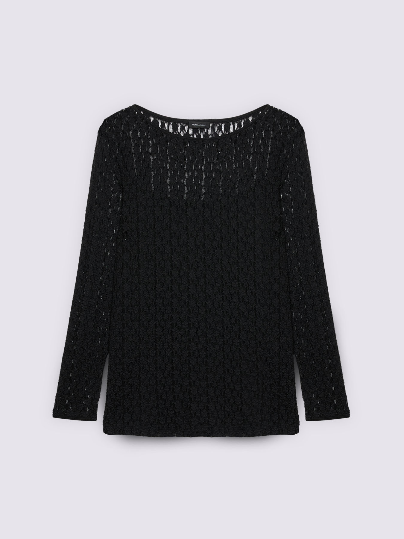 Jersey t-shirt with perforated detailing image number 4