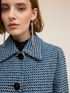 Cappotto lungo jacquard image number 3