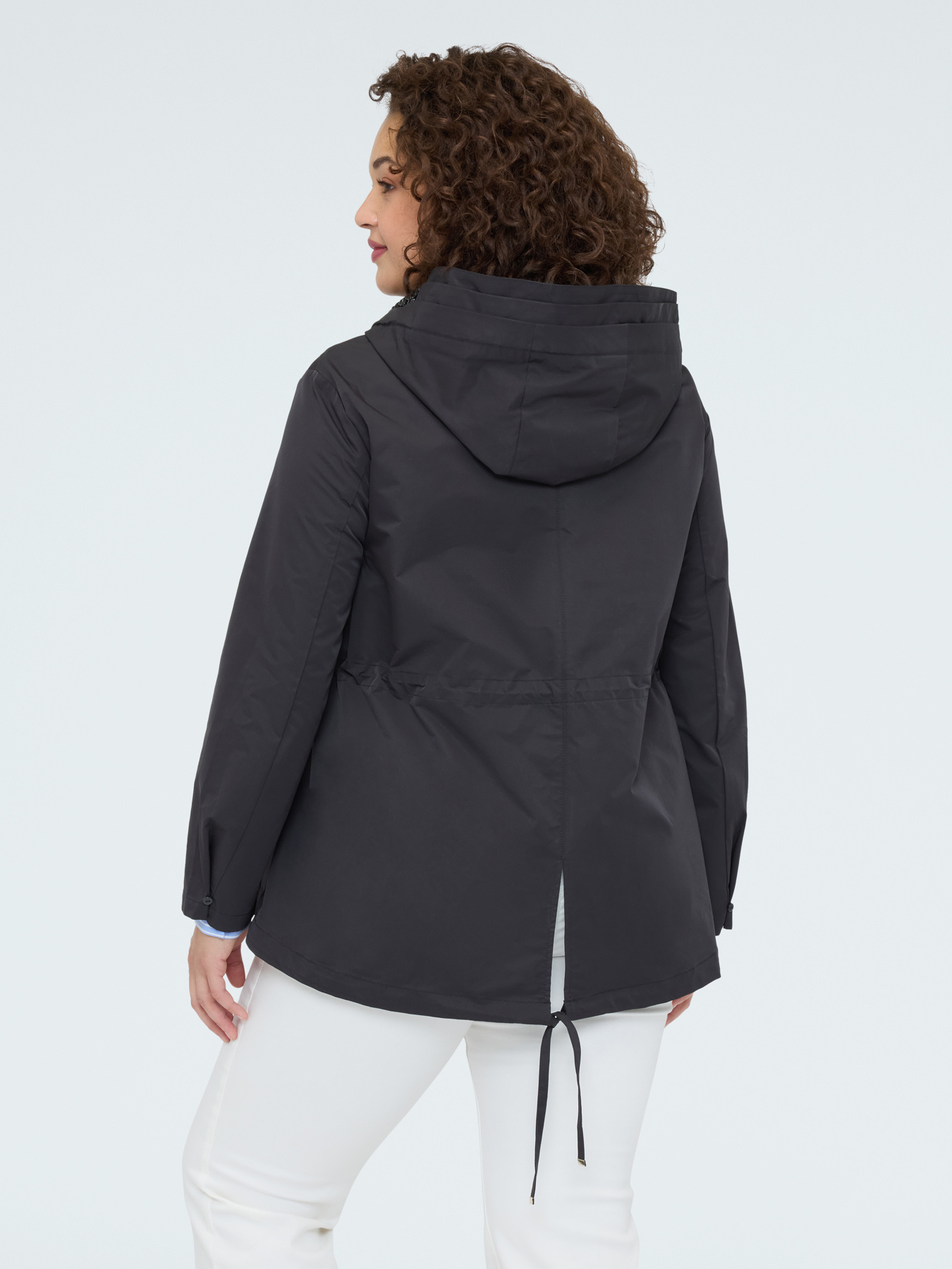 Parka mit Kapuze und Applikationen image number 2
