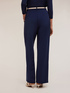 Palazzo trousers with pleats image number 1