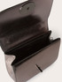 Medium bag in tessuto laminato argento image number 4