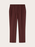 Pantaloni regular con piega stirata image number 3