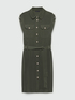 Vestito chemisier con cintura image number 4