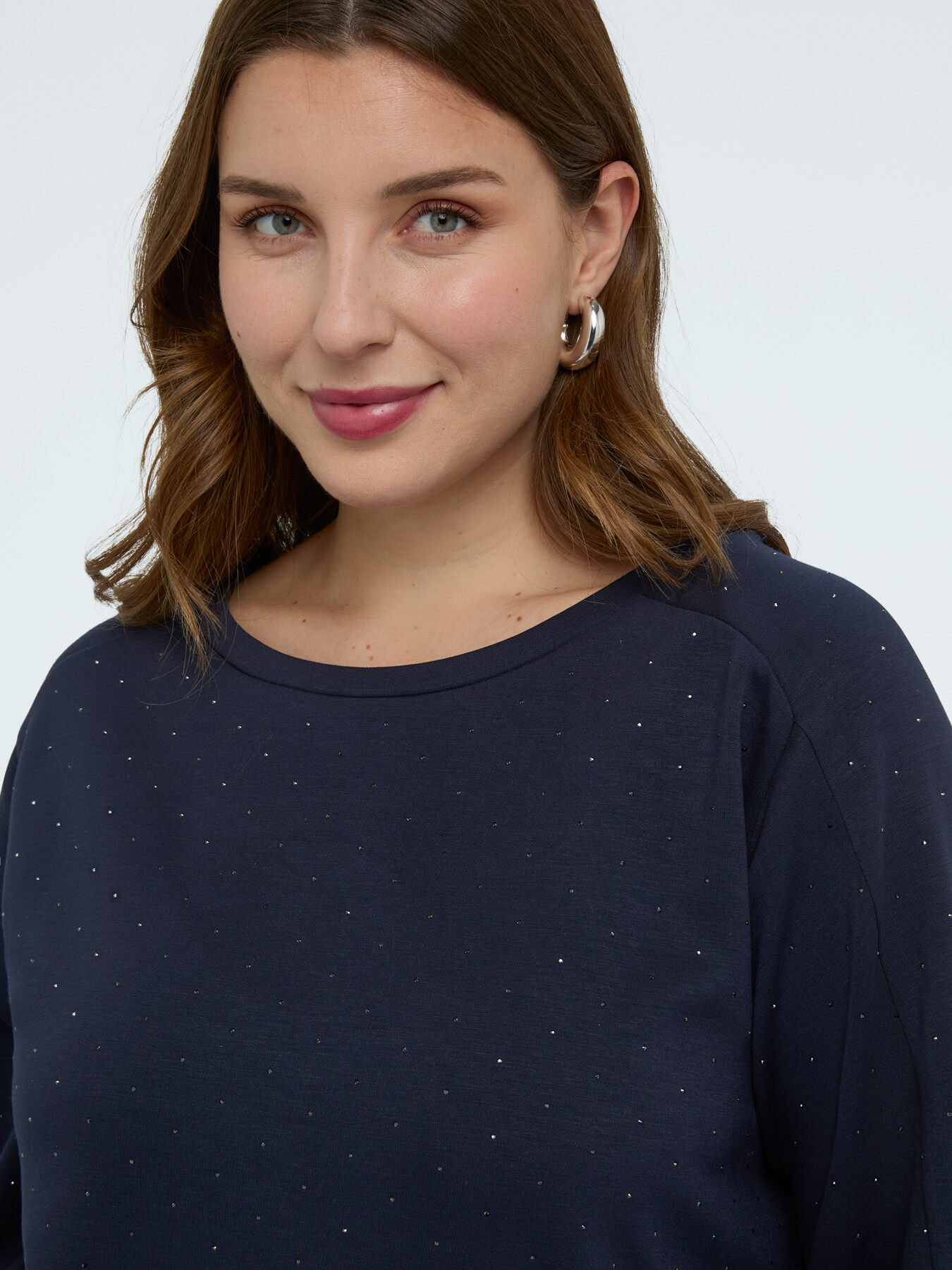 Felpa con applicazioni luminose image number 2