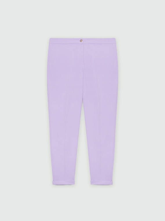 Hose Carrot Fit aus Scuba-Krepp