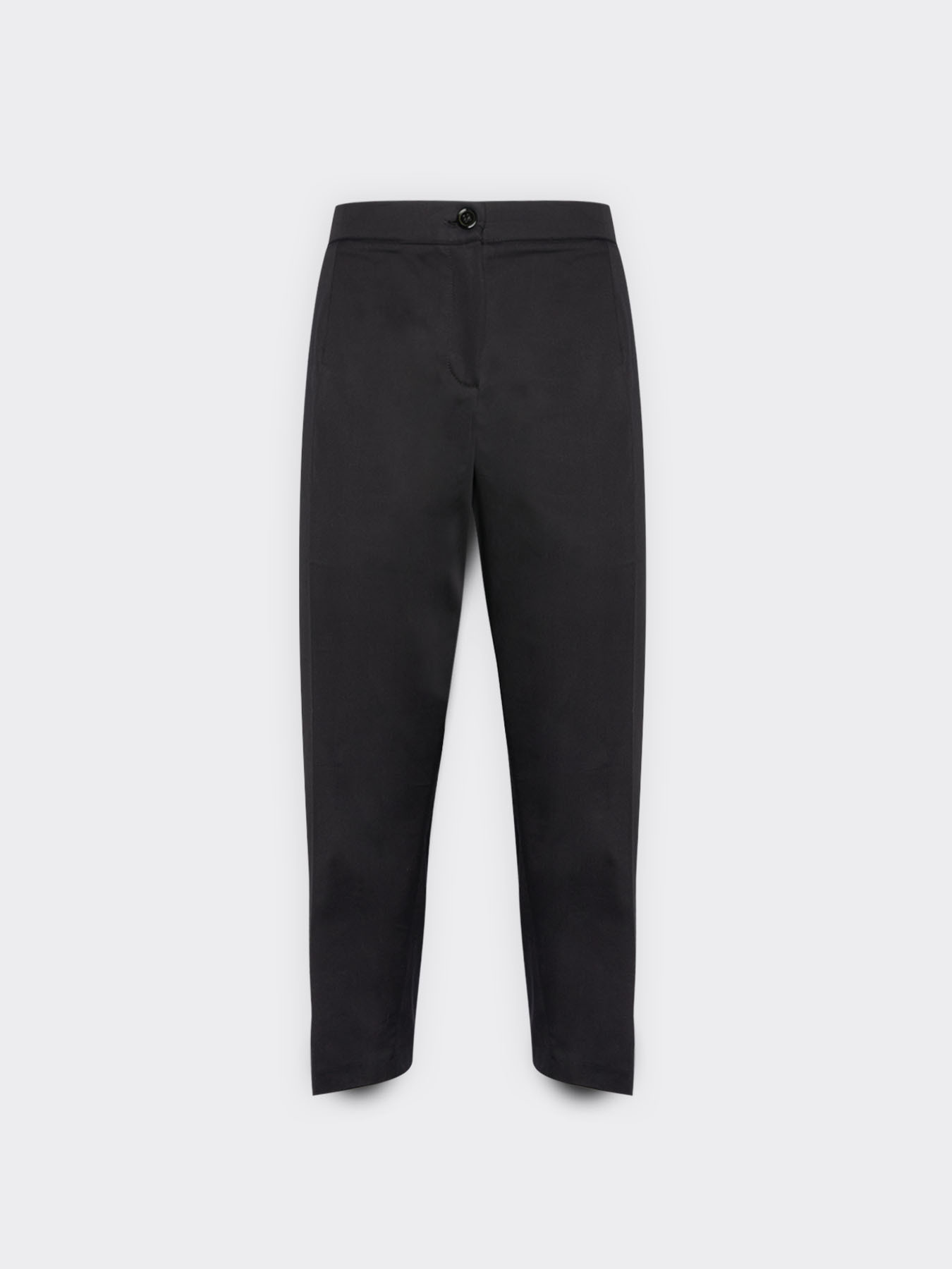 Pantaloni dritti in raso stretch image number 4