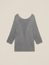 Viscose blend lurex sweater image number 3