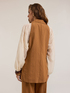 Gilet monopetto gessato misto modal image number 1