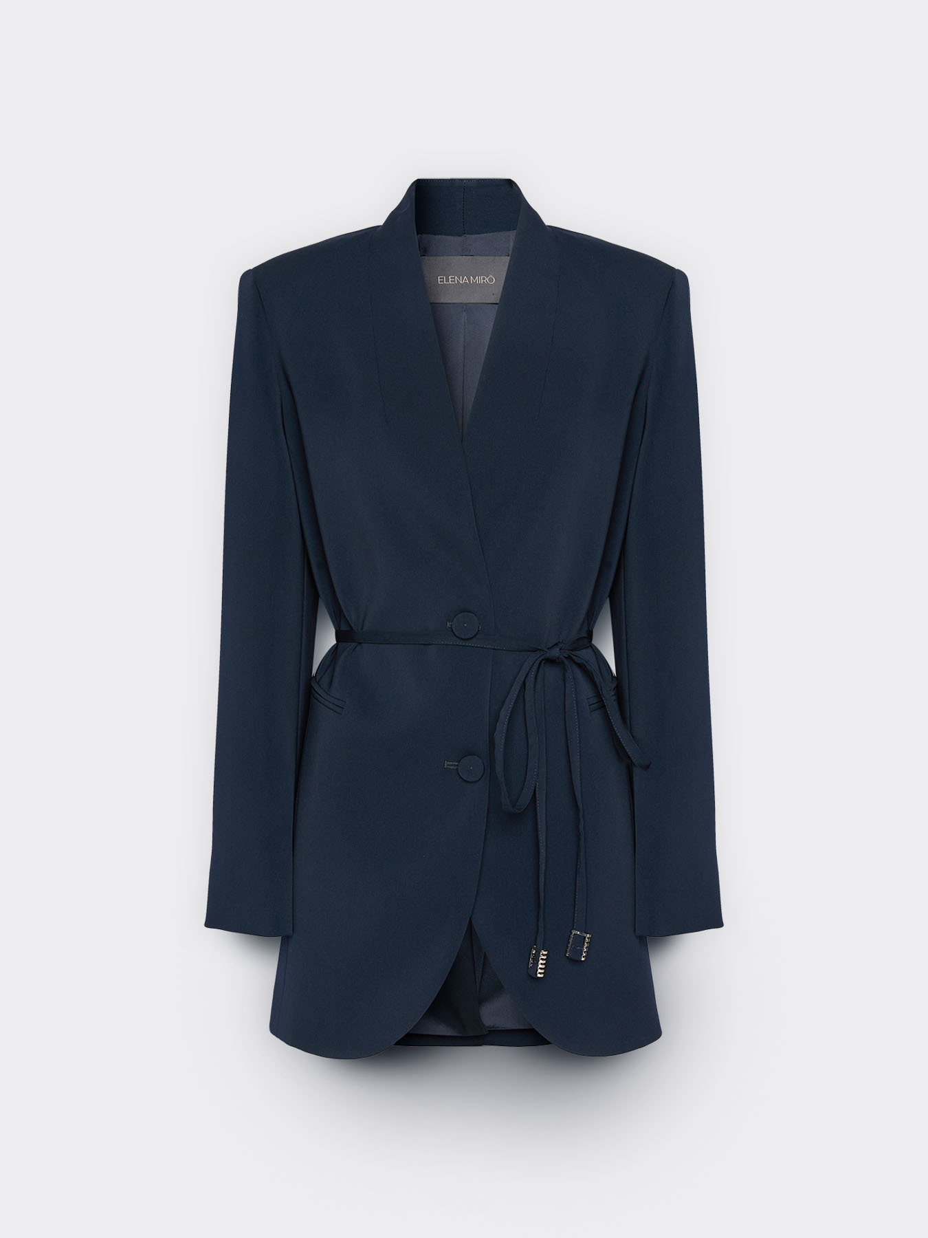 Giacca con cintura image number 4